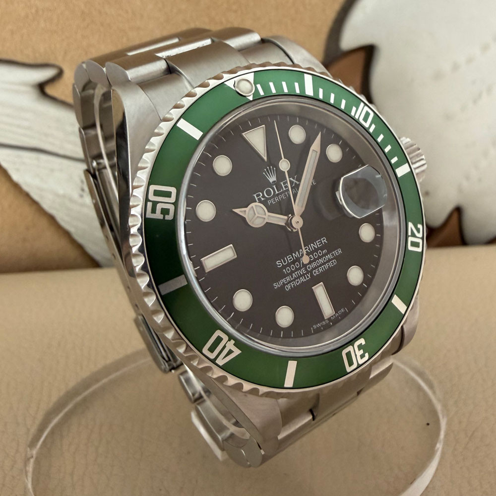 Rolex Submariner Ghiera Verde  16610LV 3