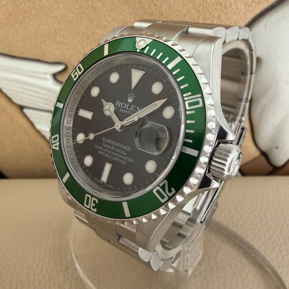 Rolex Submariner Ghiera Verde RRR 16610LV 2