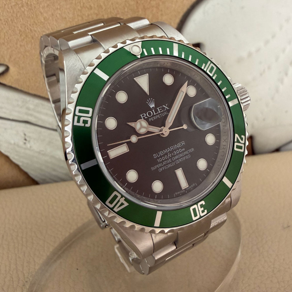 Rolex Submariner Ghiera Verde RRR 16610LV 3