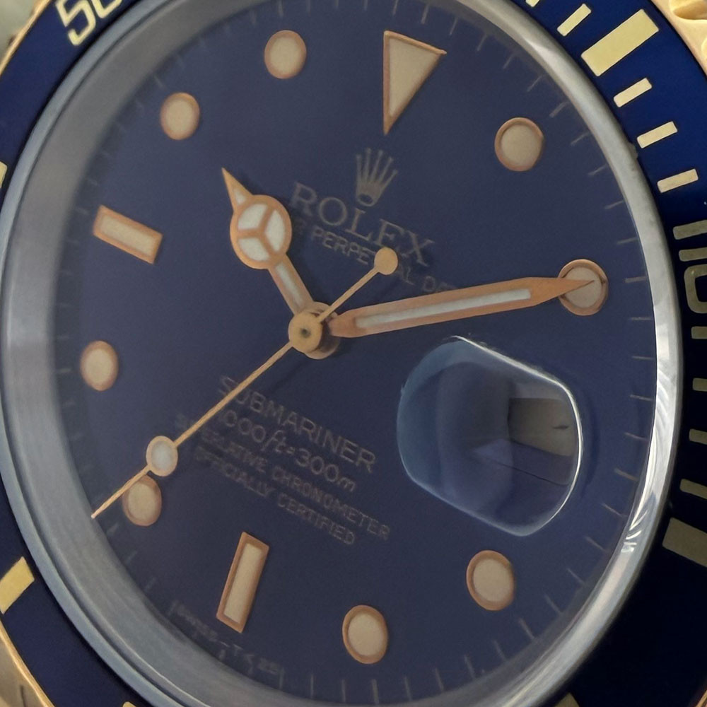 Rolex Submariner Purple Dial 16613 5