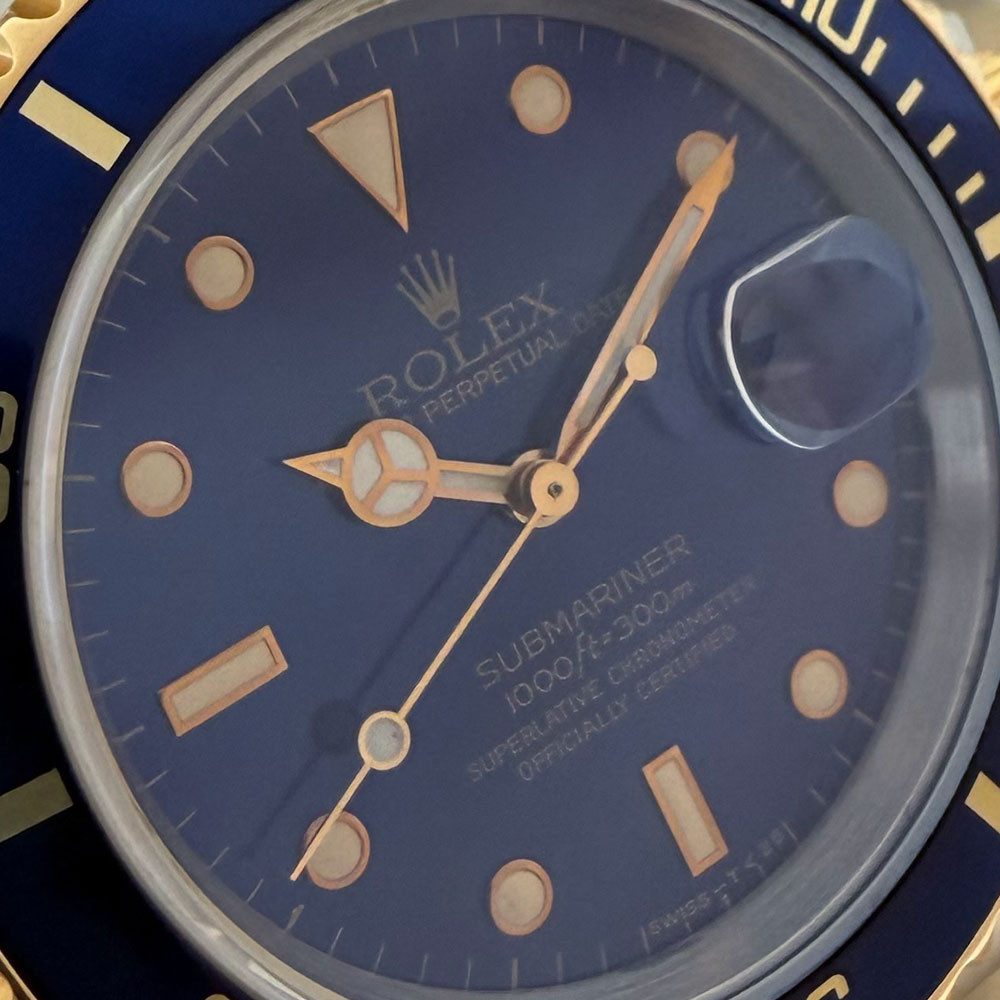 Rolex Submariner Purple Dial 16613 6