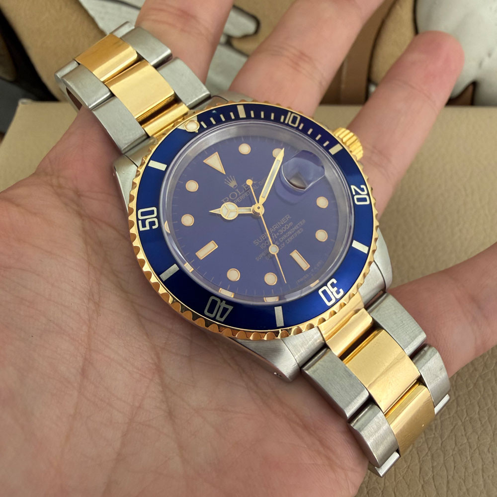 Rolex Submariner Purple Dial 16613 10