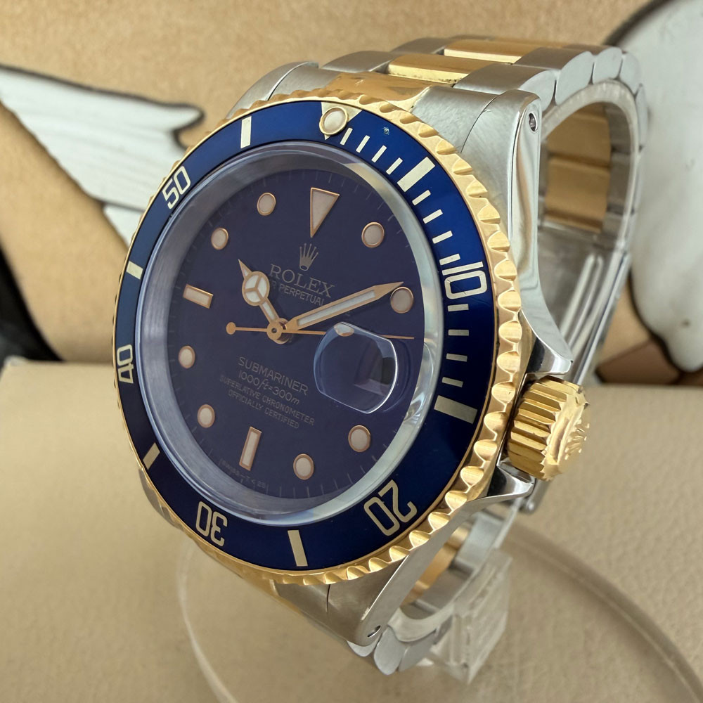 Rolex Submariner Purple Dial 16613 2