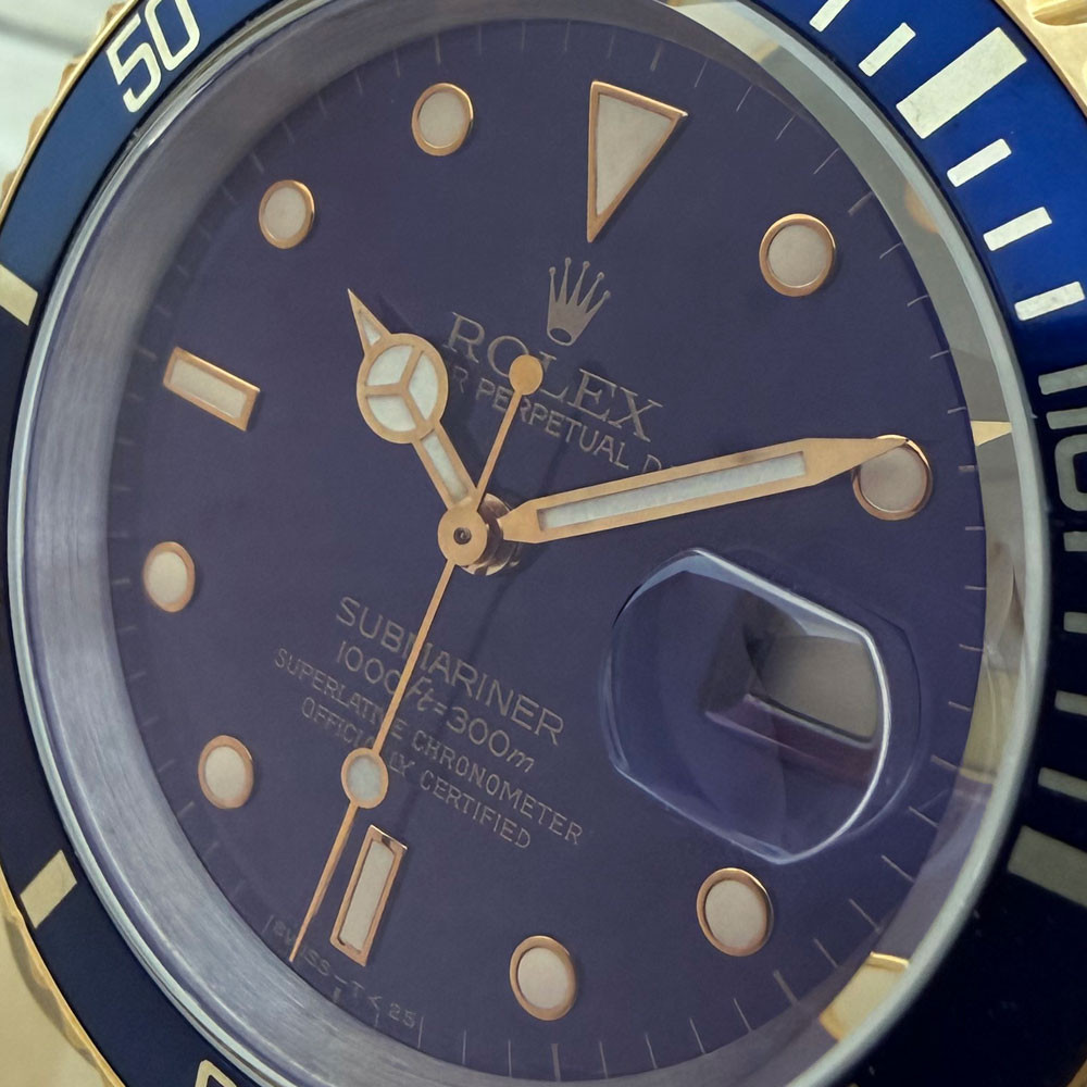 Rolex Submariner Purple Dial 16613 5