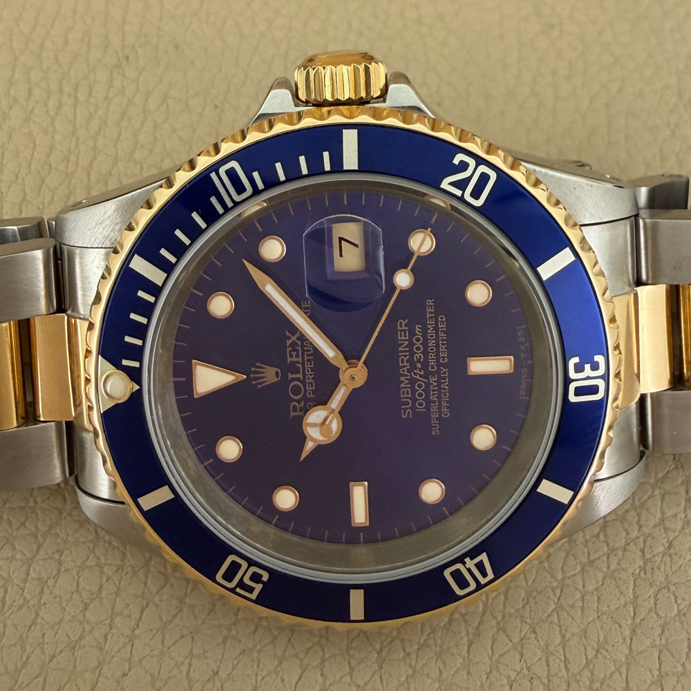 Rolex Submariner Purple Dial 16613 14