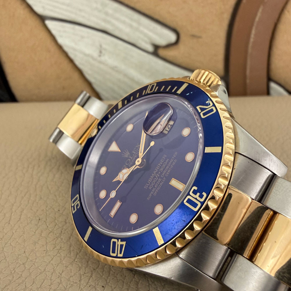 Rolex Submariner Purple Dial 16613 14