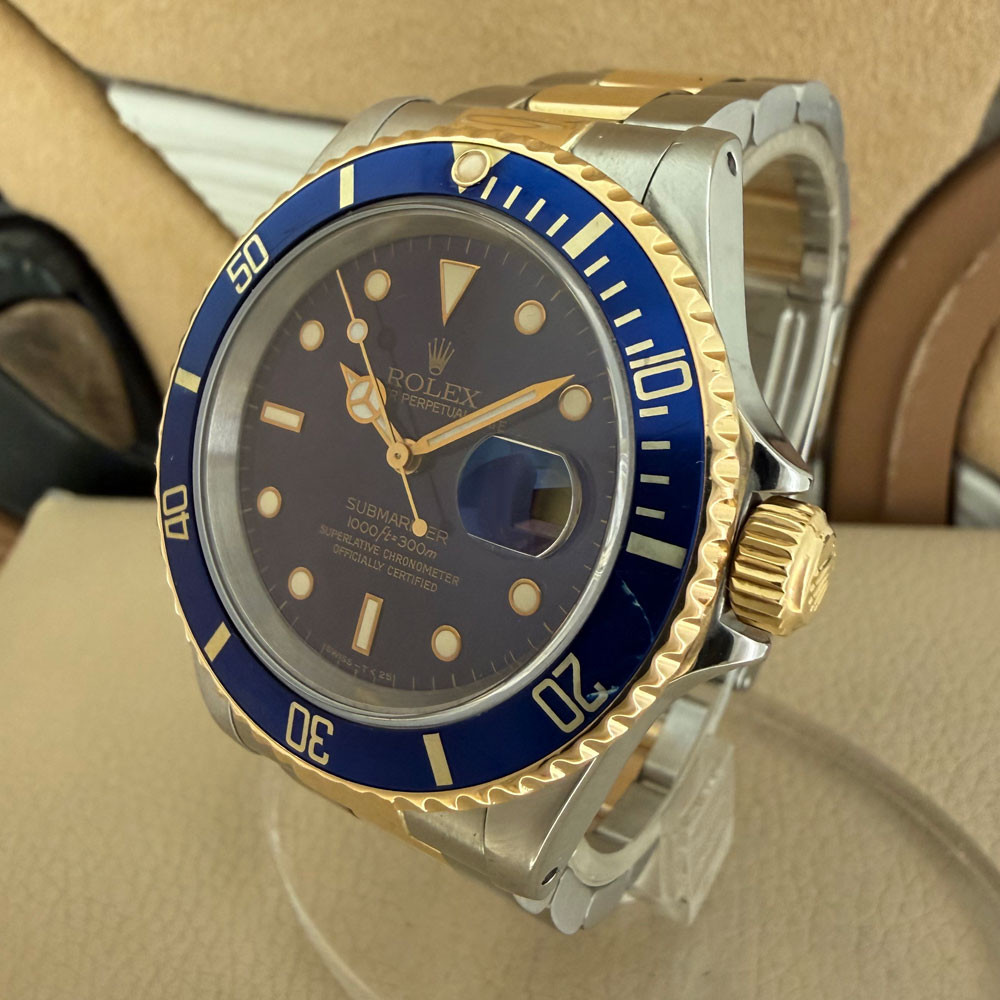 Rolex Submariner Purple Dial 16613 2