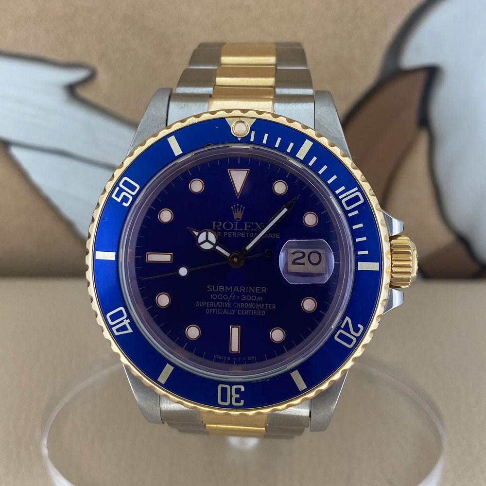 Rolex Submariner Purple Dial 16803 0