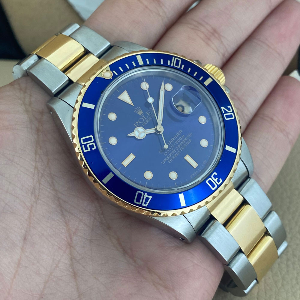 Rolex Submariner Purple Dial 16803 12