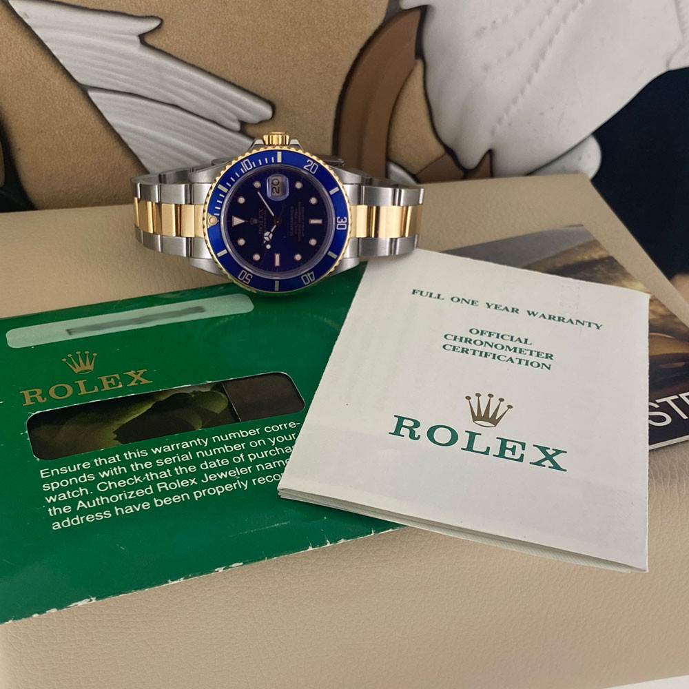 Rolex Submariner Purple Dial 16803 1