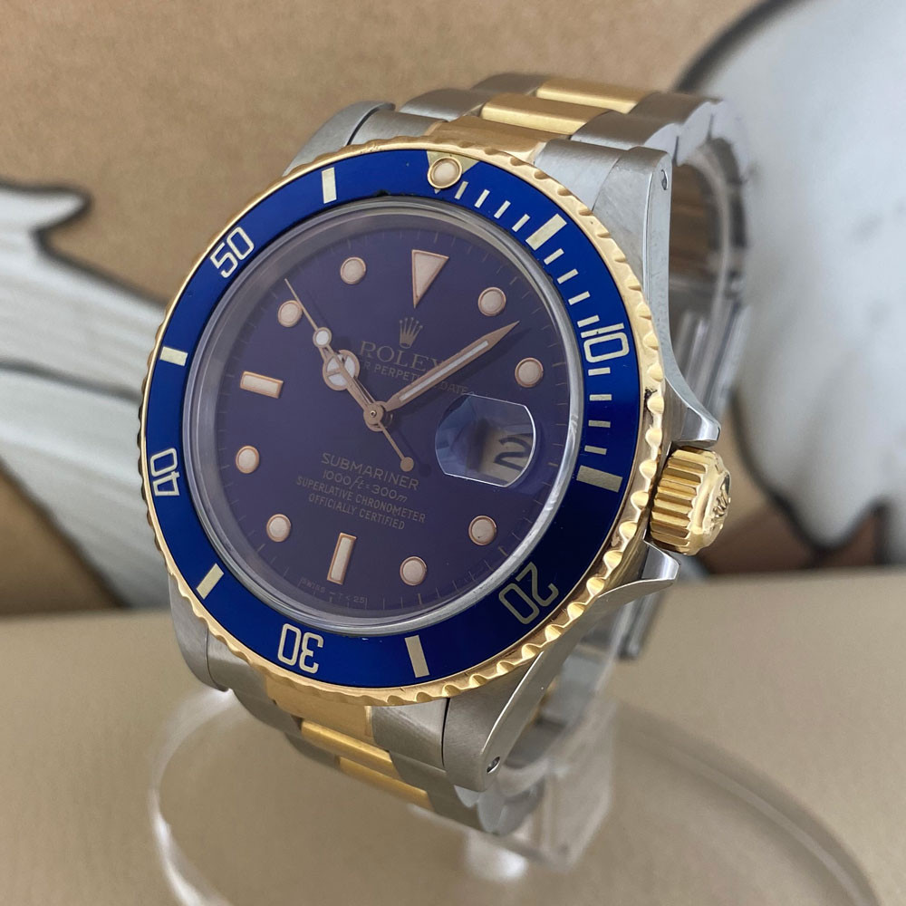 Rolex Submariner Purple Dial 16803 3