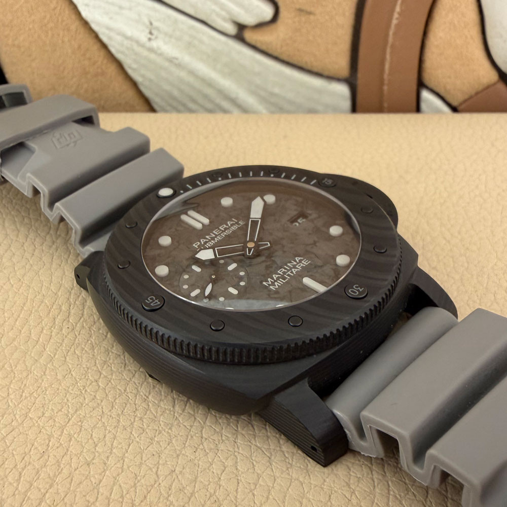 Panerai Submersible Marina Militare Carbontech PAM00979 12