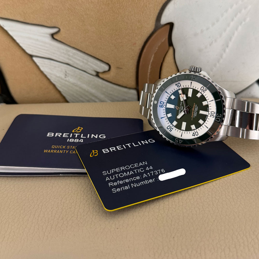 Breitling Superocean 44 Green A17376 A17376A31L1A1 1