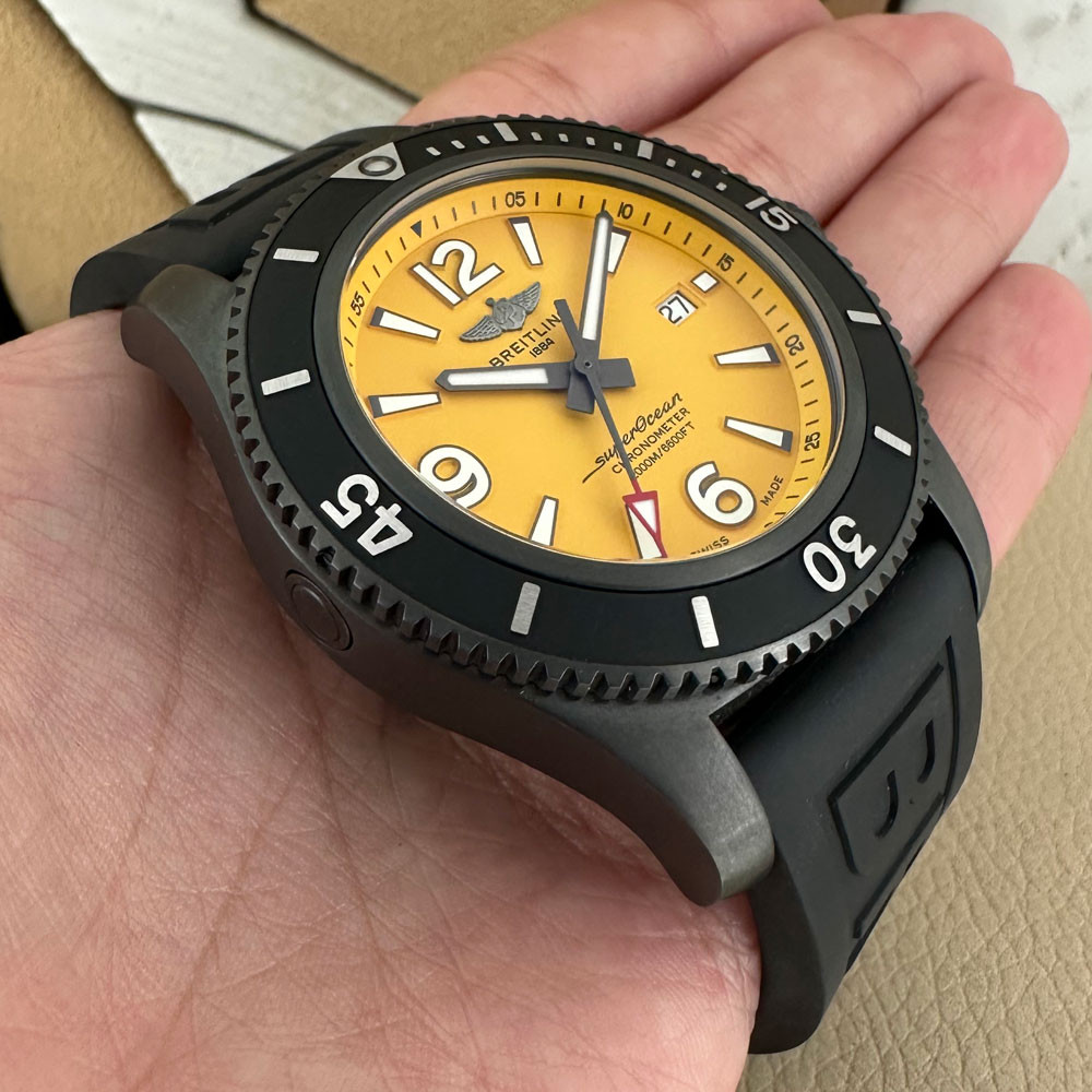 Breitling Superocean 46 Black Steel M17368D71I1S1 10