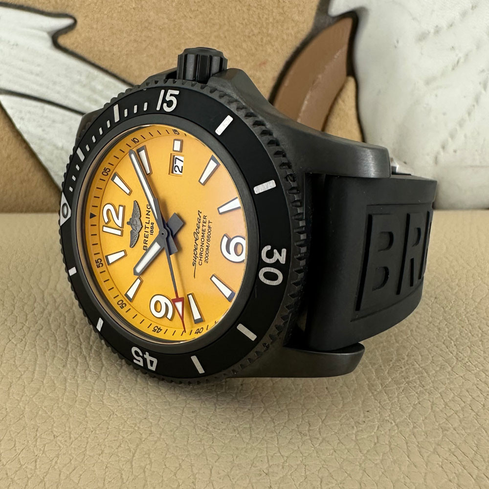 Breitling Superocean 46 Black Steel M17368D71I1S1 11