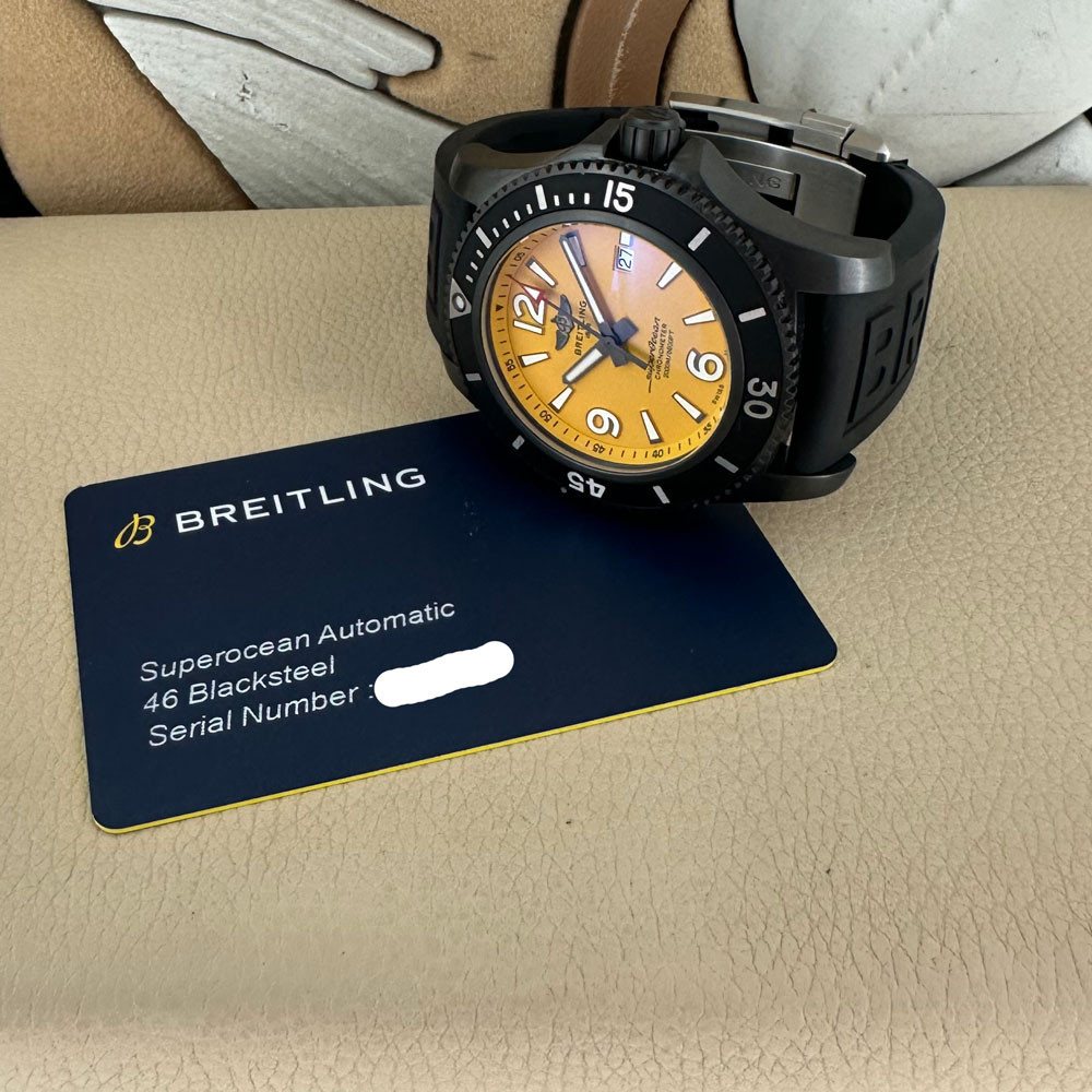 Breitling Superocean 46 Black Steel M17368D71I1S1 1