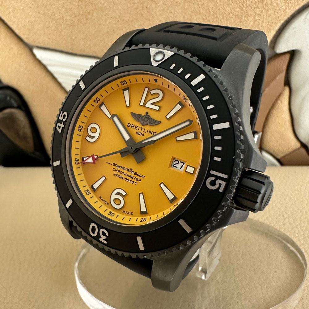 Breitling Superocean 46 Black Steel M17368D71I1S1 2