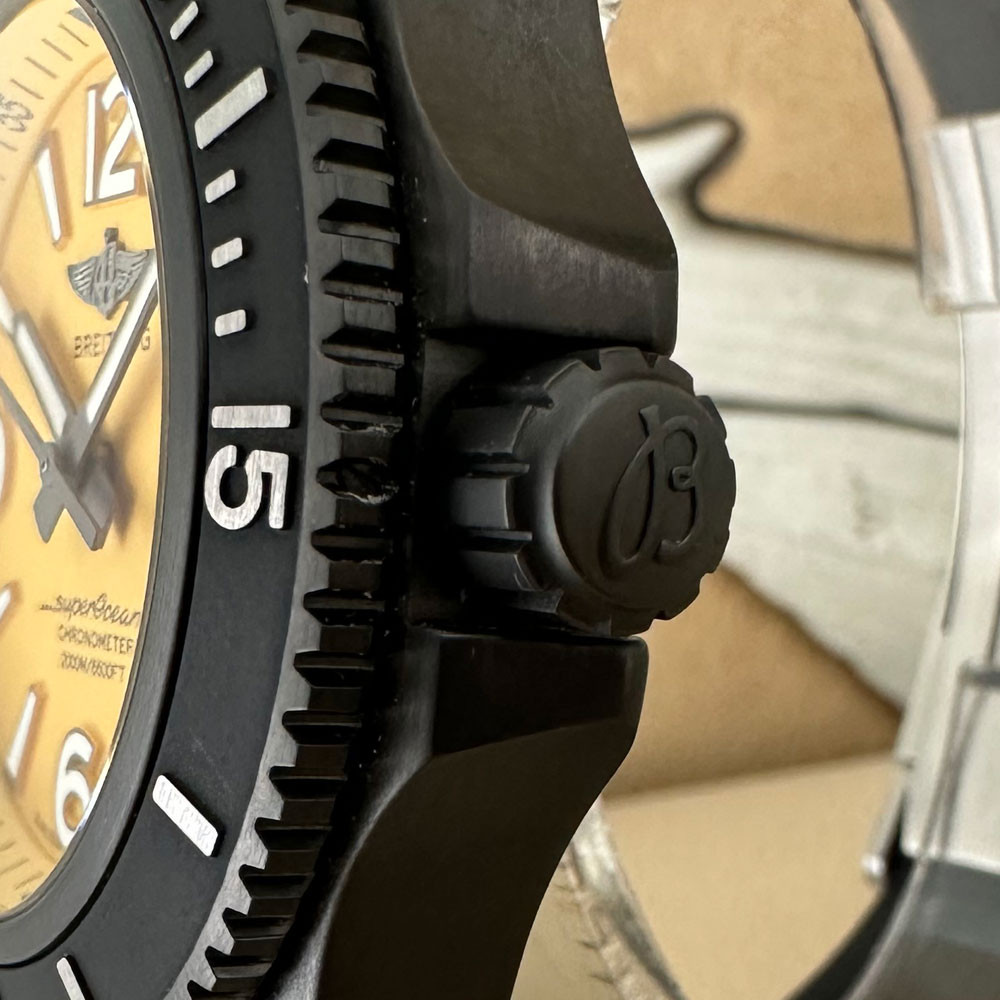 Breitling Superocean 46 Black Steel M17368D71I1S1 4