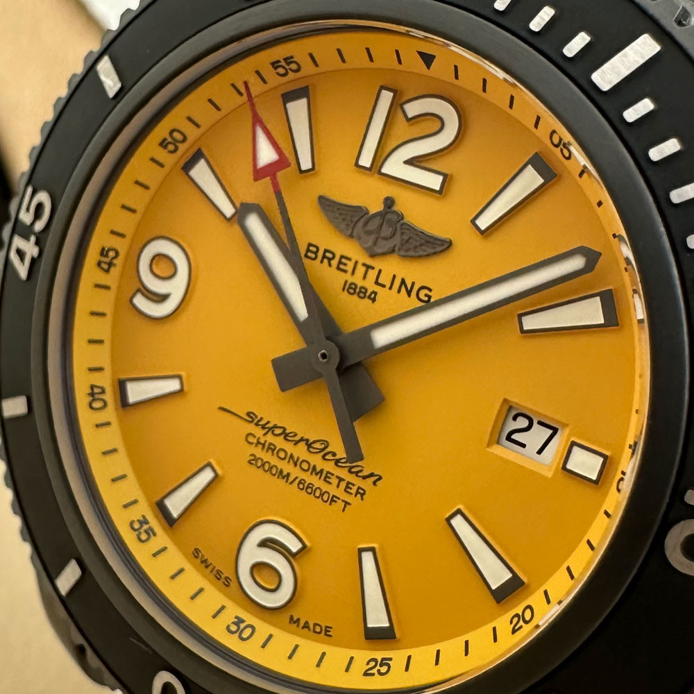 Breitling Superocean 46 Black Steel M17368D71I1S1 5