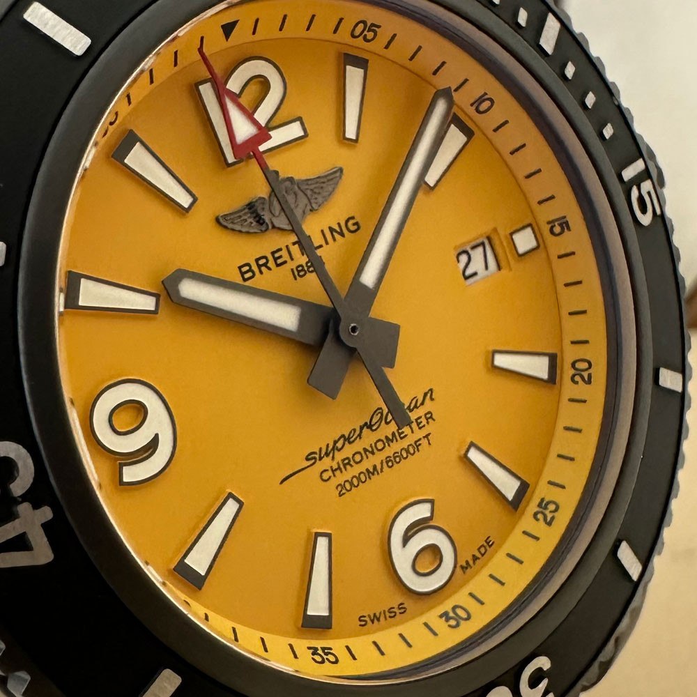 Breitling Superocean 46 Black Steel M17368D71I1S1 6