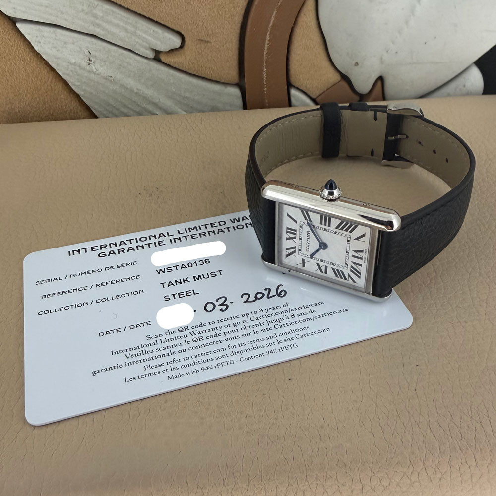 Cartier Tank Must 4323 WSTA0136 1