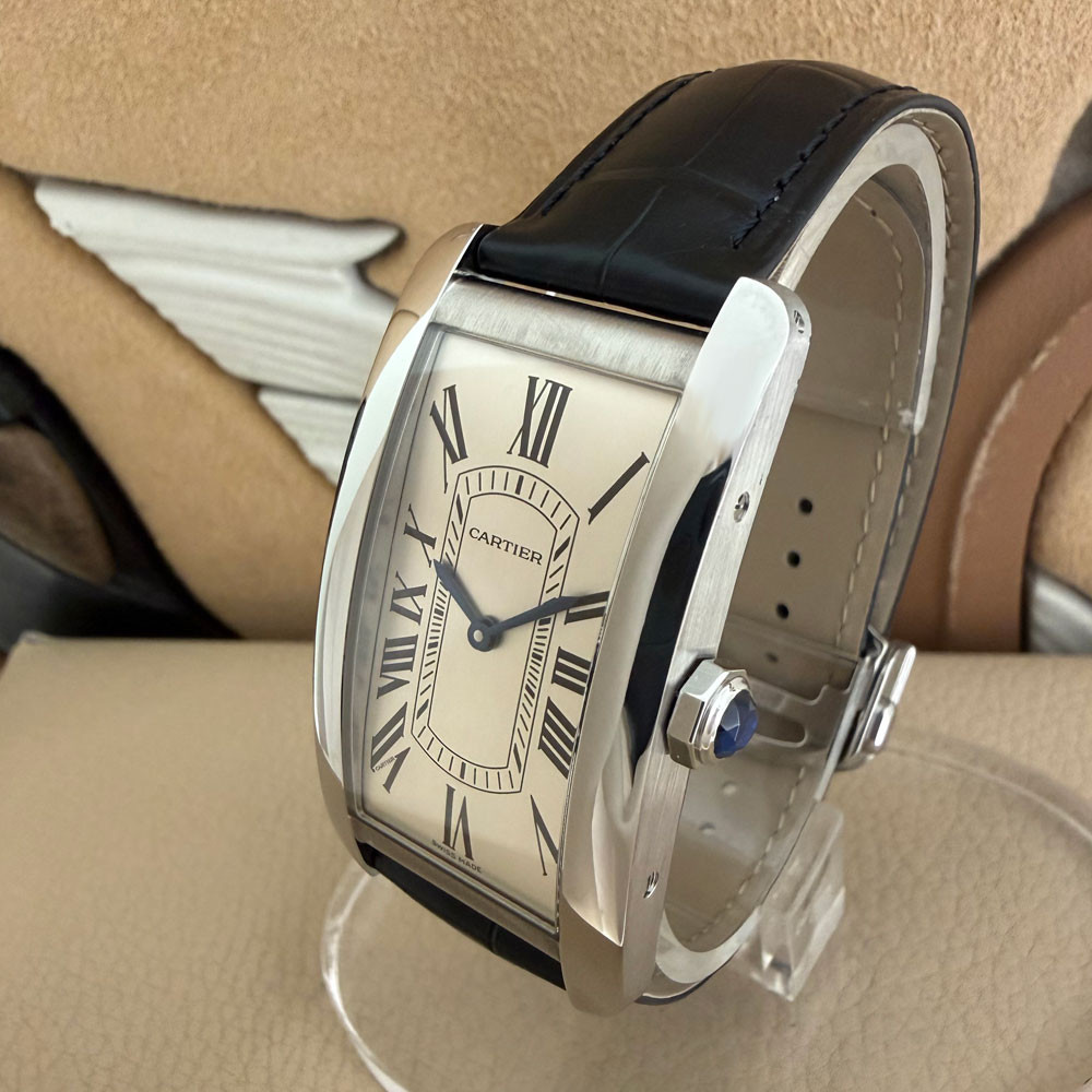 Cartier Tank Americaine Modello Grande WSTA0083 4522 2