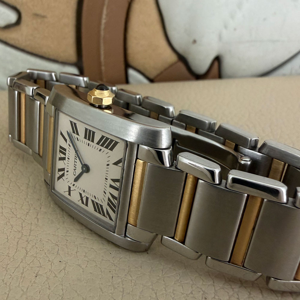 Cartier Tank Francaise Misura media 2301 12