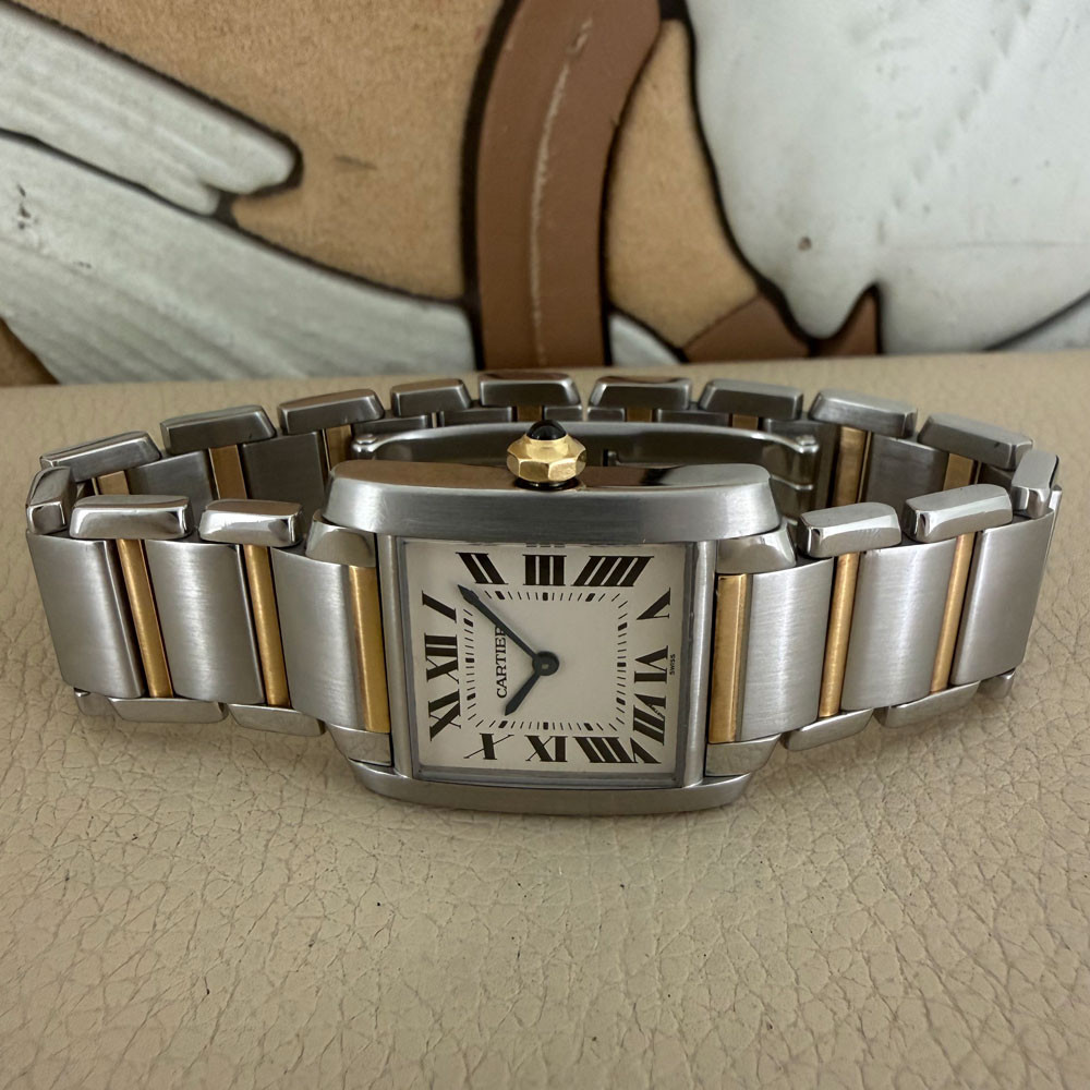 Cartier Tank Francaise Misura media 2301 6