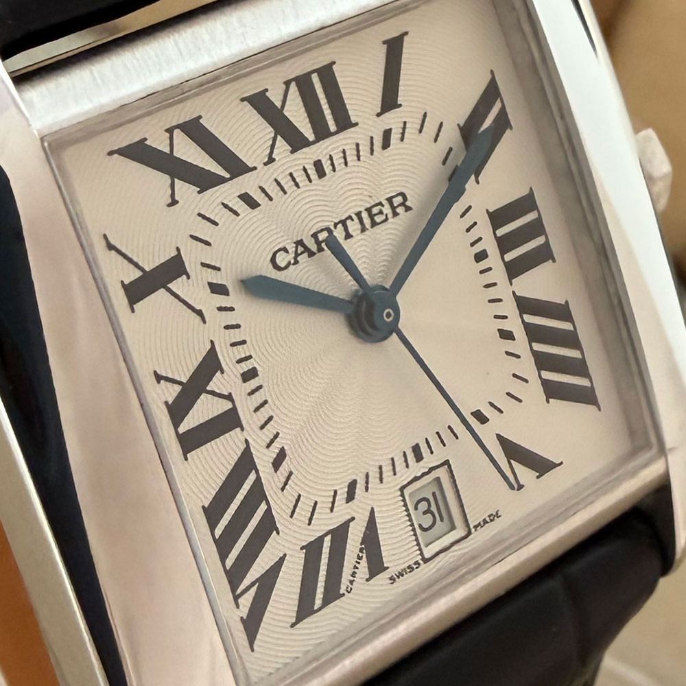 Cartier Tank Francaise White Gold 2366 5