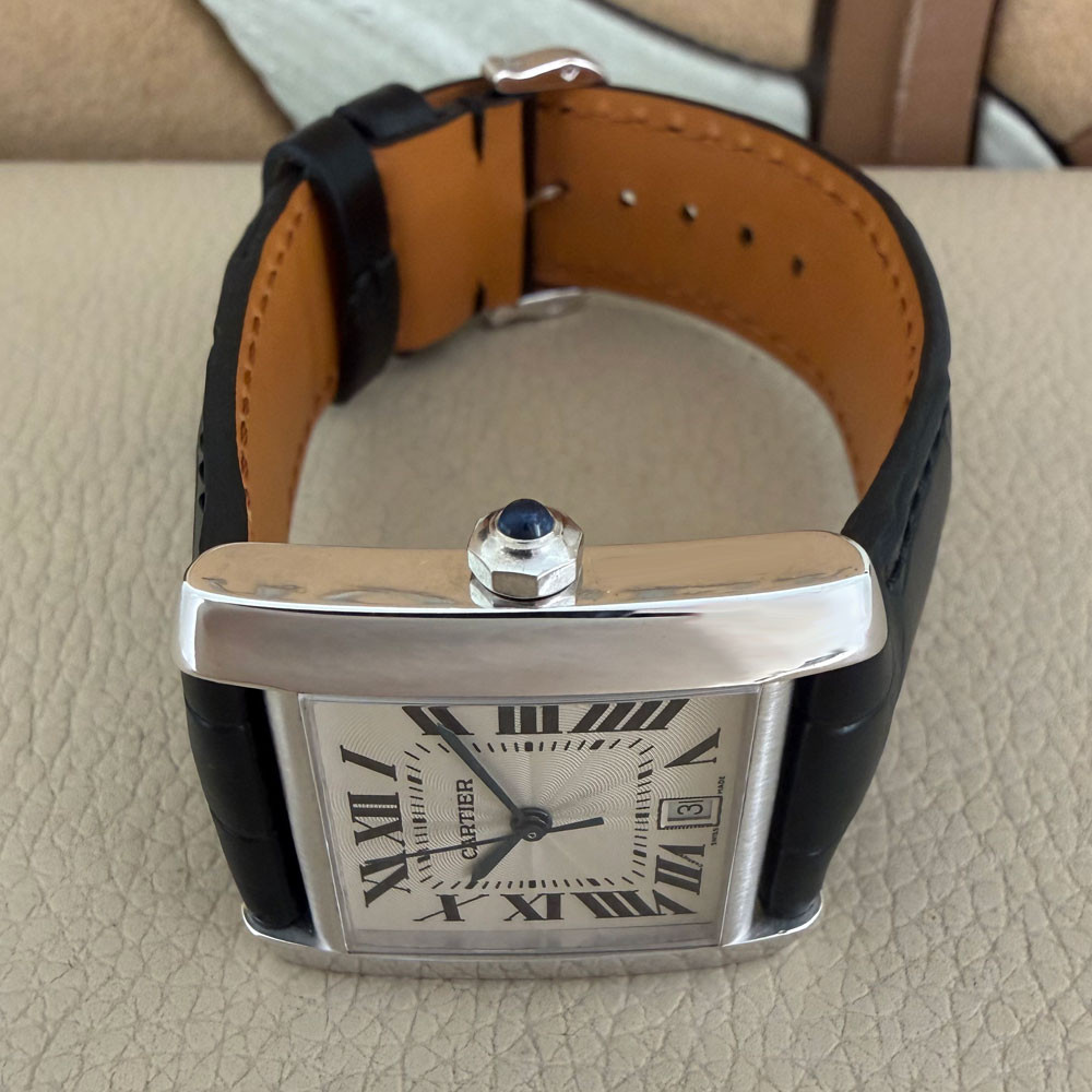 Cartier Tank Francaise White Gold 2366 6