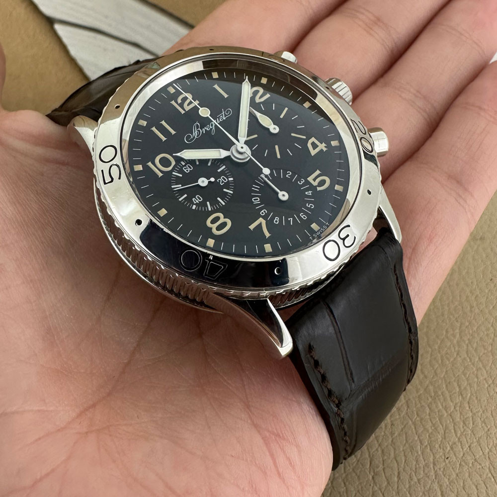Breguet Type XX Aeronavale Tritium Dial 3800 9