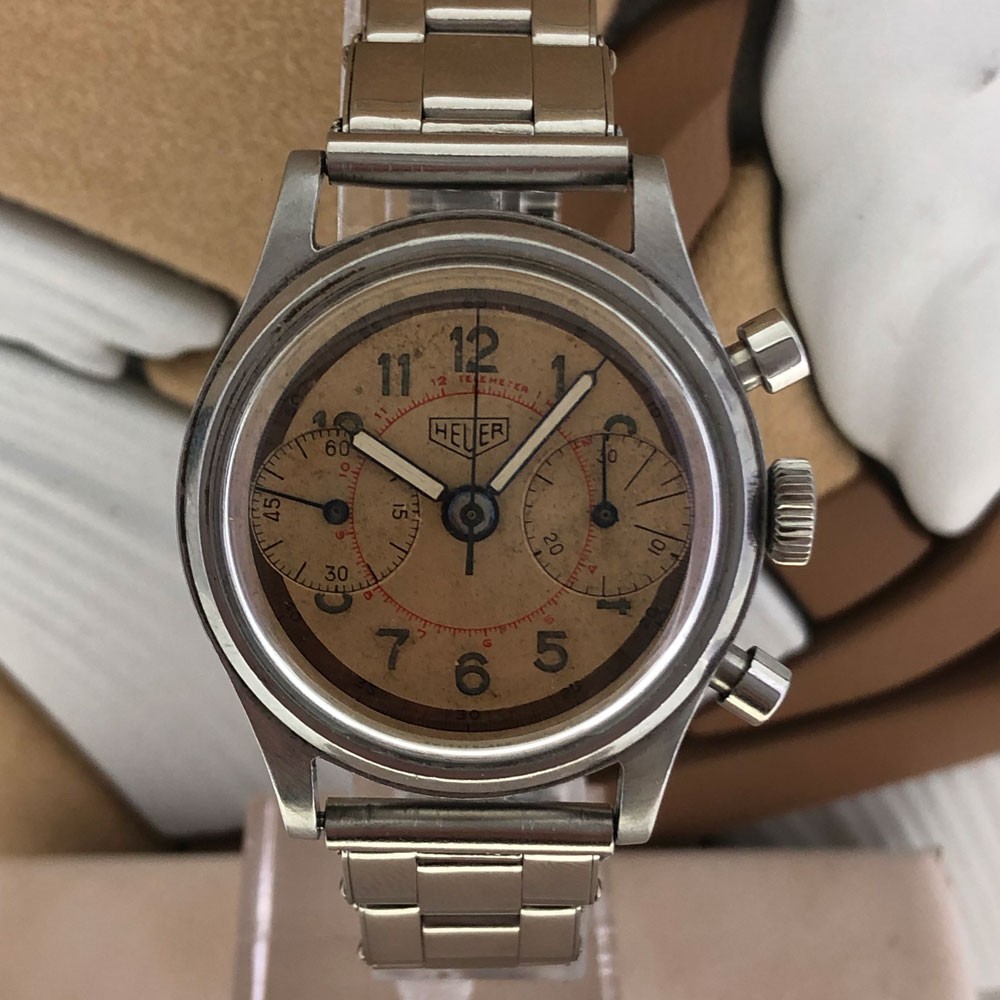 Heuer Vintage Chronograph Valjoux 23 0