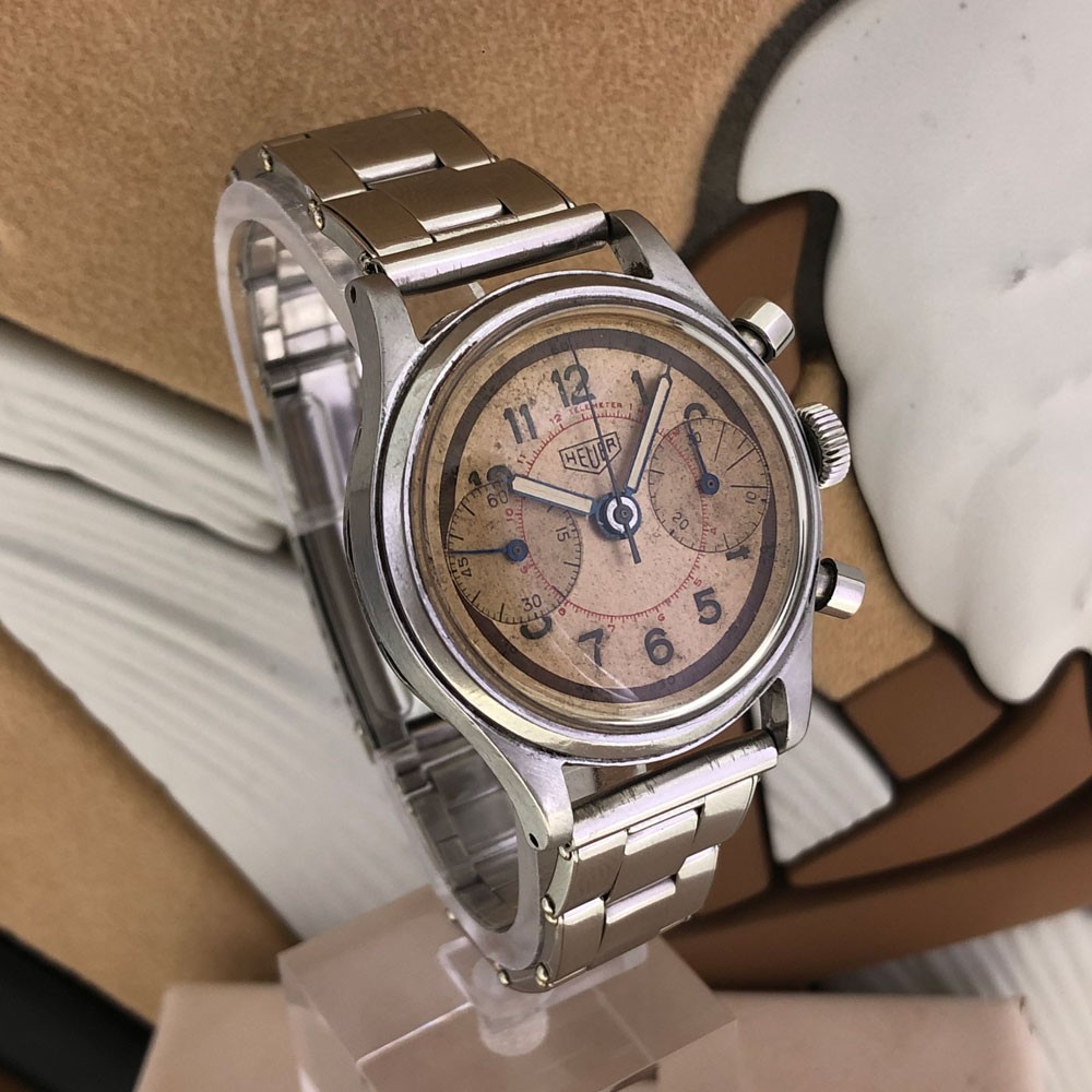 Heuer Vintage Chronograph Valjoux 23 2