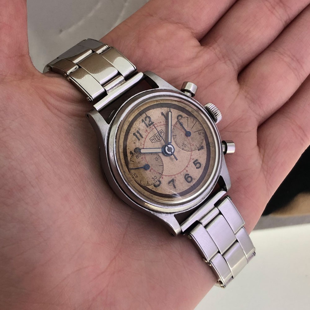 Heuer Vintage Chronograph Valjoux 23 6