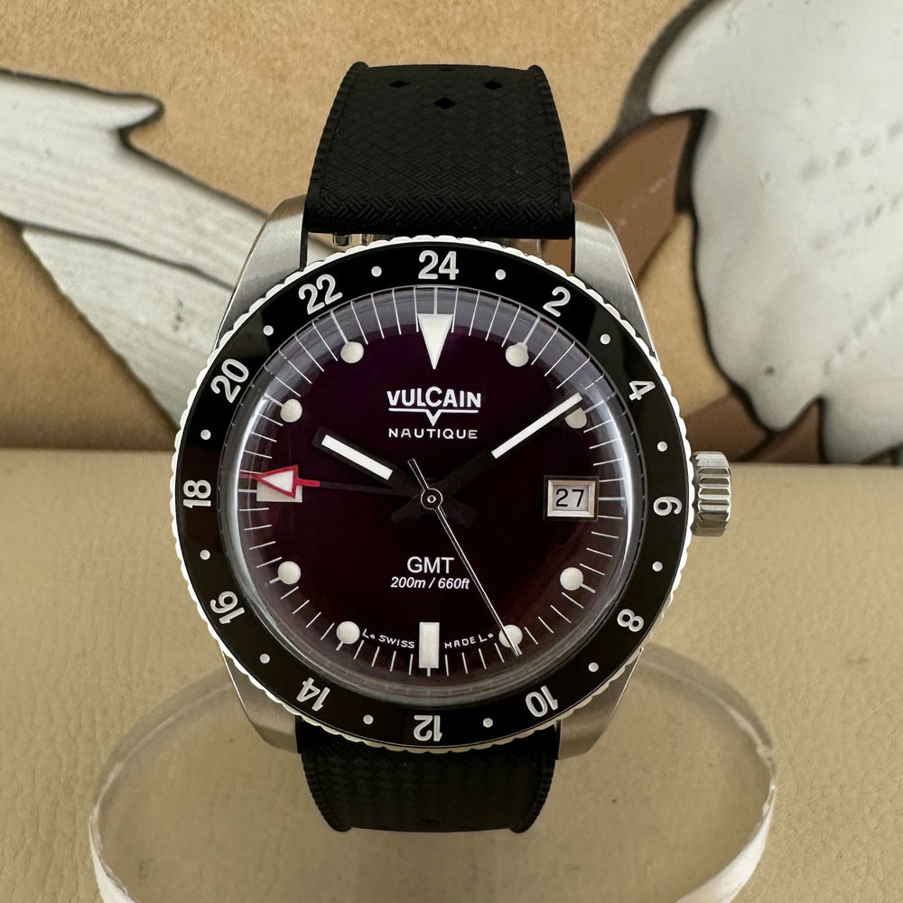 Vulcain Nautique Skindiver GMT 680174A17.BAR200 0