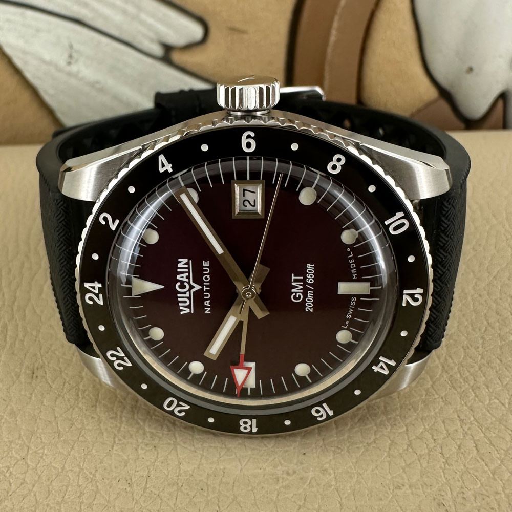 Vulcain Nautique Skindiver GMT 680174A17.BAR200 7