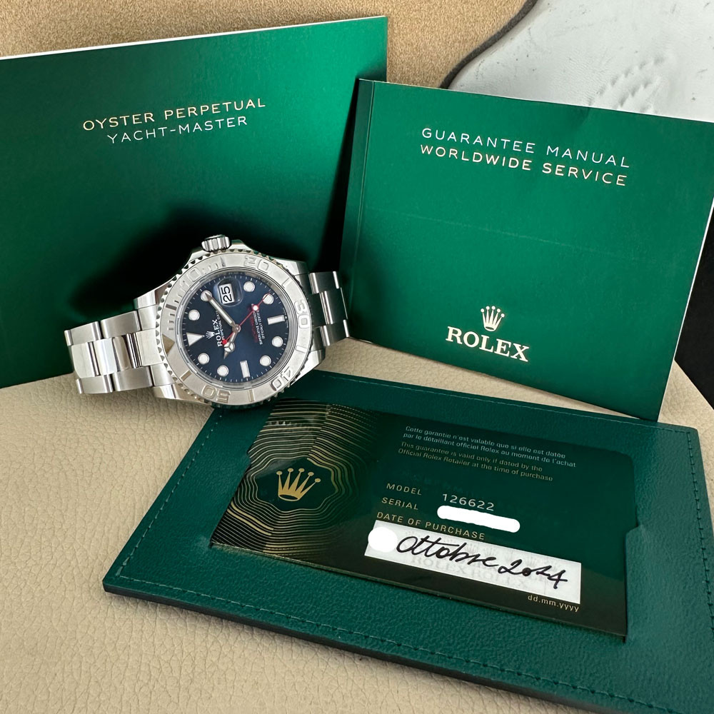 Rolex Yacht-Master Blue Dial 126622 1
