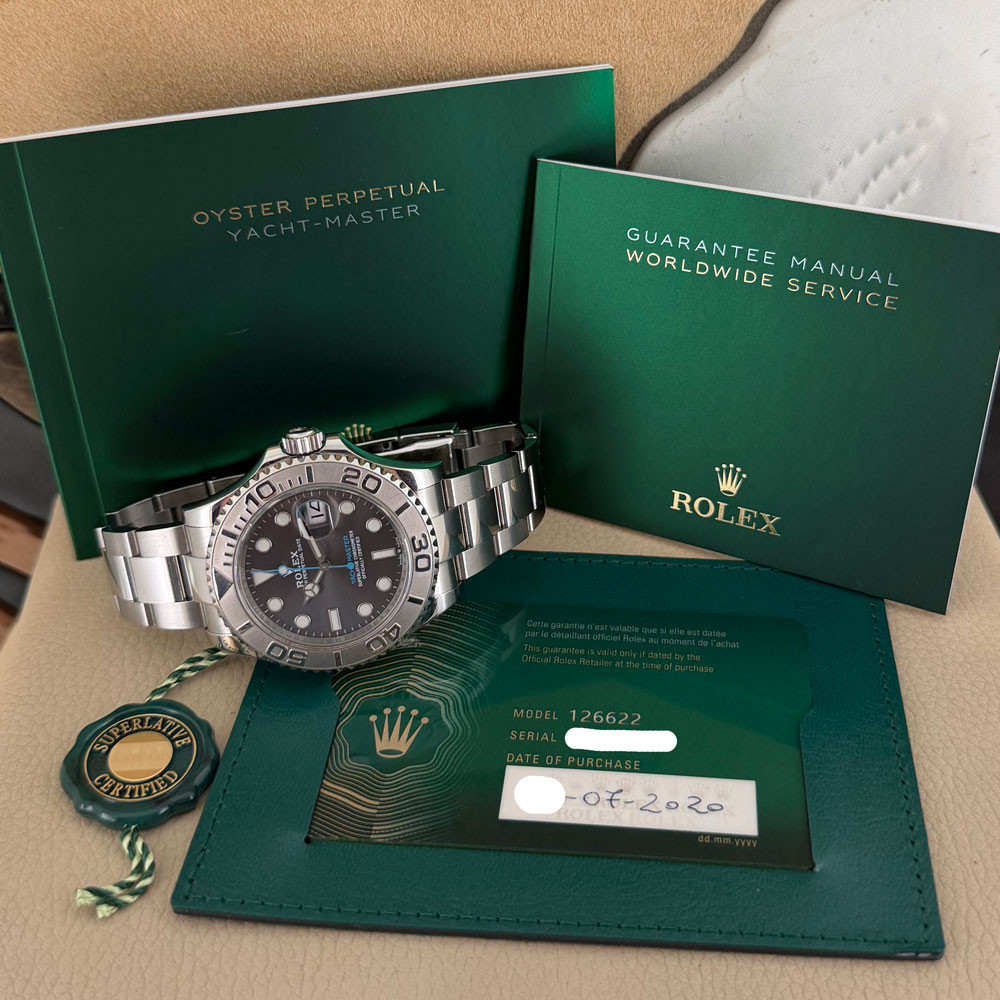 Rolex Yacht-Master Quadrante Ardesia 126622 1
