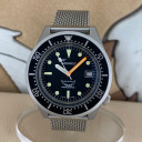 Squale 2003 Black Blasted Mesh 1521 0