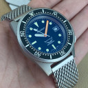 Squale 2003 Black Blasted Mesh 1521 11