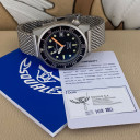 Squale 2003 Black Blasted Mesh 1521 1