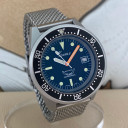 Squale 2003 Black Blasted Mesh 1521 4