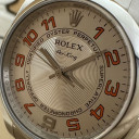 Rolex Air King Orange Arabic 114200 5