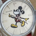 Rolex Air King Quadrante Custom Aftermarket Mickey Mouse Topolino  5500 5