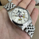 Rolex Date Quadrante Custom Aftermarket Mickey Mouse Topolino 1500 10