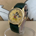 Rolex Date Gold Plated QUADRANTE CUSTOM AFTERMARKET MICKEY MOUSE TOPOLINO 15505 1