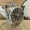 Rolex Datejust 31mm Black 10 Diamonds 178274 3