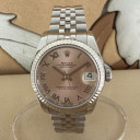 Rolex Datejust 31mm PINK ROMAN NUMERALS 178274 0