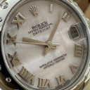 Rolex Datejust 31mm Mop dial and Diamond Bezel 178344 6