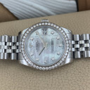 Rolex Datejust 31mm Mother of Pearl and Diamonds Dial 178384 15